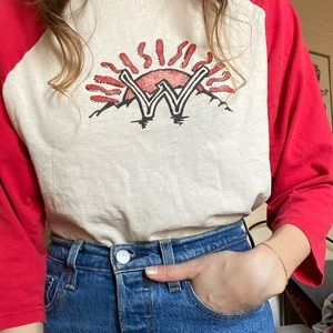 Vintage baseball tee